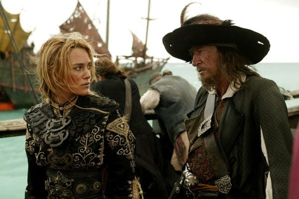 Piratas del Caribe: En el fin del mundo : Foto Keira Knightley, Geoffrey Rush