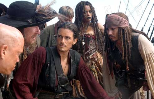 Piratas del Caribe: En el fin del mundo : Foto Johnny Depp, Orlando Bloom, Gore Verbinski
