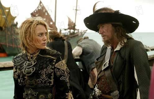 Piratas del Caribe: En el fin del mundo : Foto Geoffrey Rush, Keira Knightley, Gore Verbinski