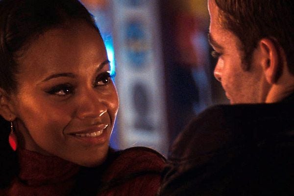 Star Trek : Foto Zoe Saldana, Chris Pine