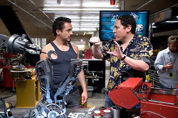 Iron Man : Foto Robert Downey Jr., Jon Favreau