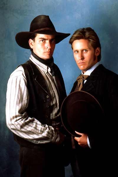 Foto Charlie Sheen, Emilio Estevez