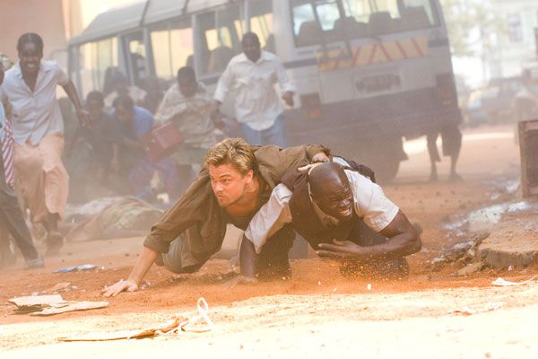 Diamante de sangre : Foto Leonardo DiCaprio, Djimon Hounsou