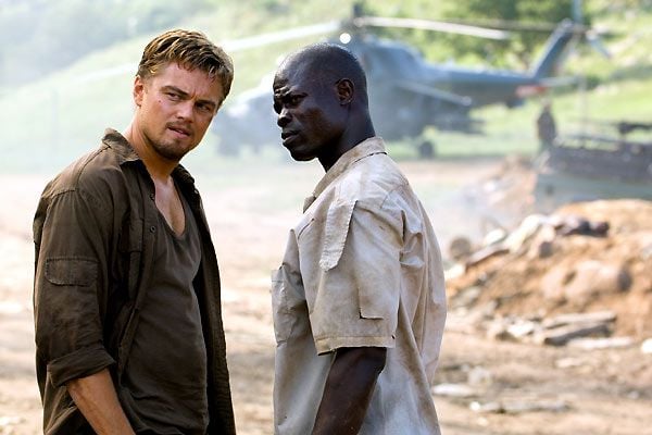 Diamante de sangre : Foto Leonardo DiCaprio, Djimon Hounsou