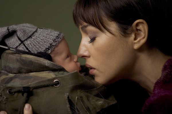 La huída : Foto Monica Bellucci