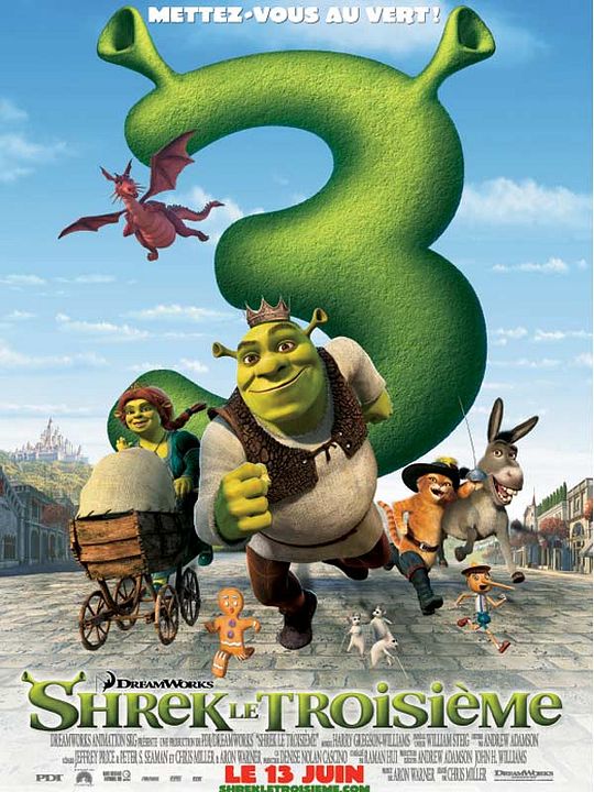 Shrek Tercero : Póster Raman Hui