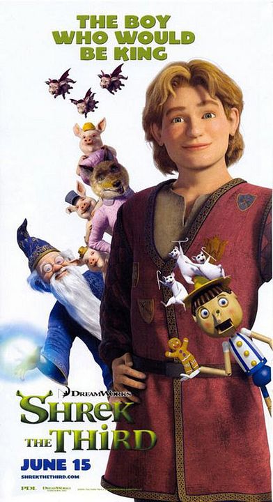 Shrek Tercero : Póster Raman Hui