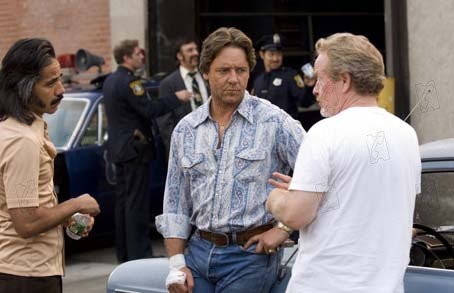 Gánster americano : Foto Ridley Scott, Russell Crowe, John Ortiz