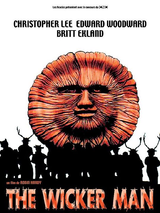 El hombre de mimbre : Póster