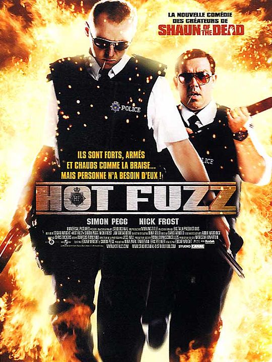Hot Fuzz: Super policías : Póster