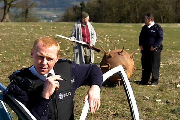 Hot Fuzz: Super policías : Foto Simon Pegg, Nick Frost