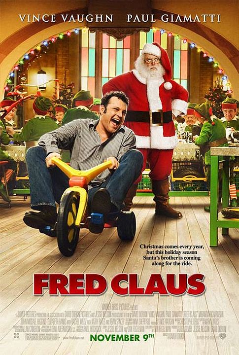 El hermano de Santa : Póster Vince Vaughn
