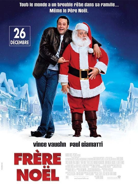 El hermano de Santa : Póster Vince Vaughn