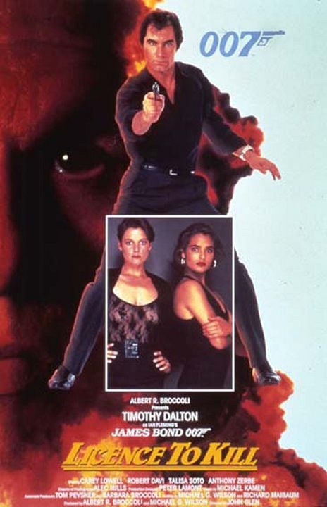 007 Licencia para matar : Póster Timothy Dalton