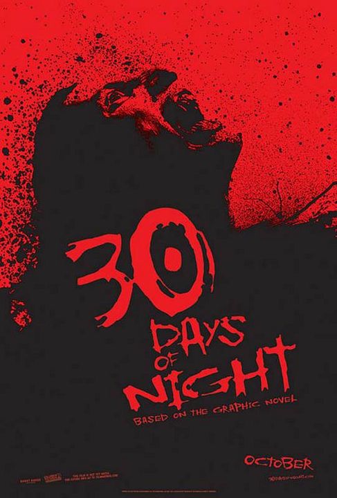 30 días de noche : Póster