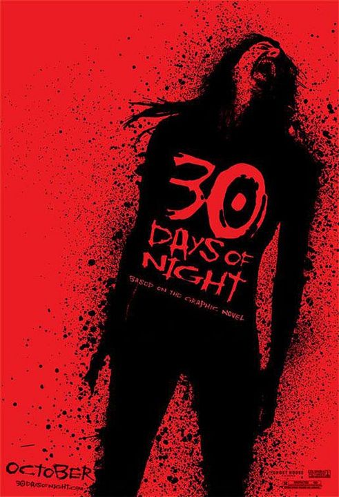 30 días de noche : Póster