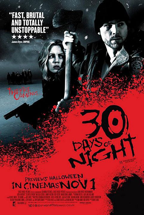 30 días de noche : Póster
