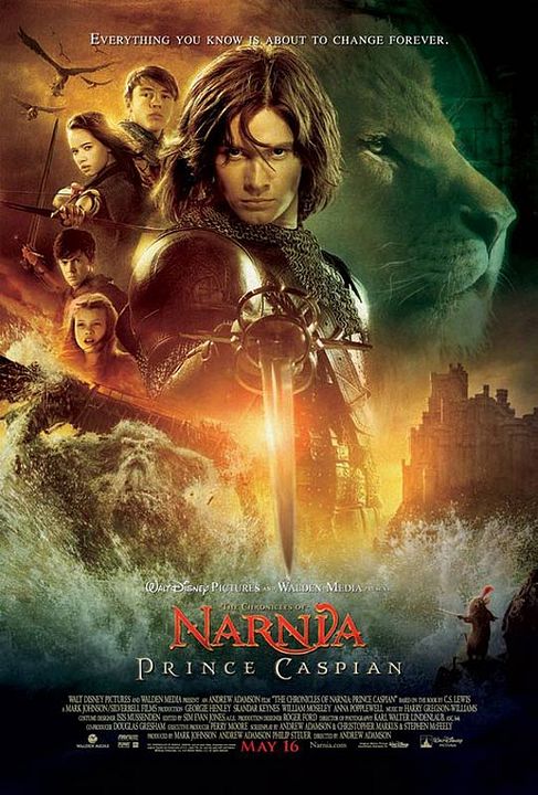 Las crónicas de Narnia: El príncipe Caspian : Póster Andrew Adamson