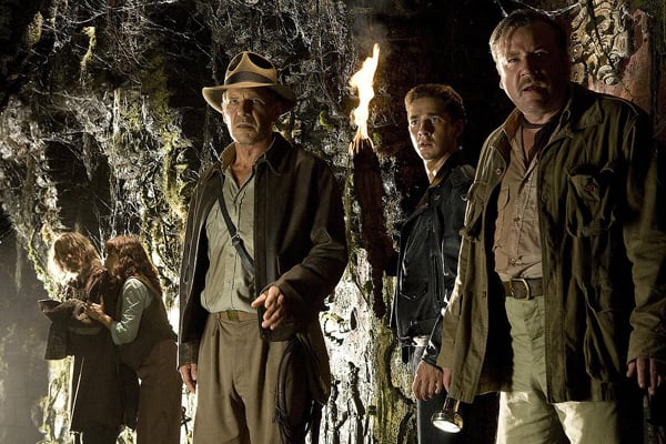 Indiana Jones y el Reino de la Calavera de Cristal : Foto Ray Winstone, John Hurt, Harrison Ford, Karen Allen, Shia LaBeouf