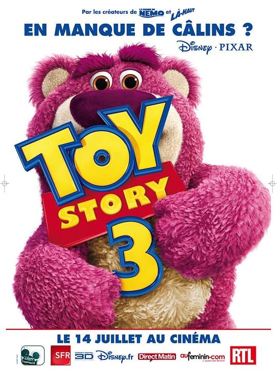 Toy Story 3 : Póster Lee Unkrich