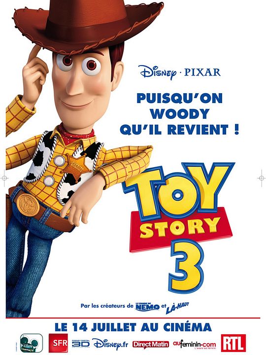 Toy Story 3 : Póster Lee Unkrich