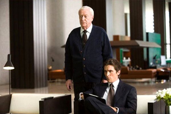 Batman: El caballero de la noche : Foto Michael Caine, Christian Bale