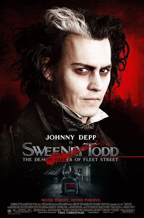 Cartel de la película Sweeney Todd: El barbero demoníaco de la calle ...