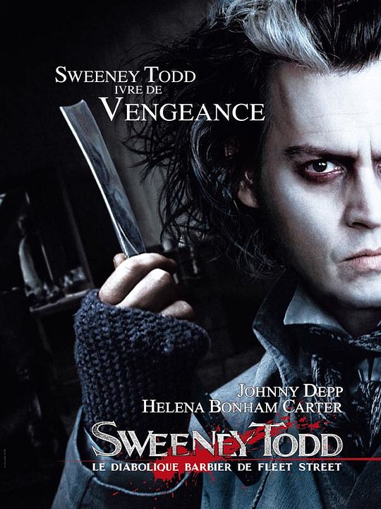 Sweeney Todd: El barbero demoníaco de la calle Fleet : Póster