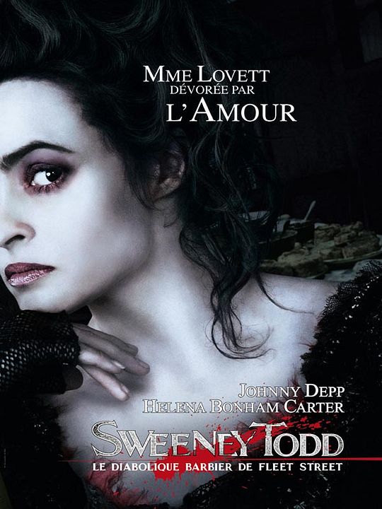 Sweeney Todd: El barbero demoníaco de la calle Fleet : Póster