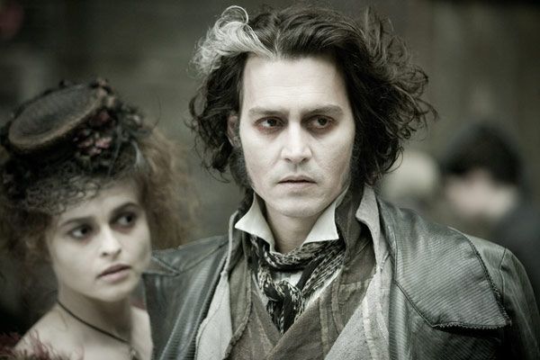 Sweeney Todd: El barbero demoníaco de la calle Fleet : Foto Johnny Depp, Helena Bonham Carter