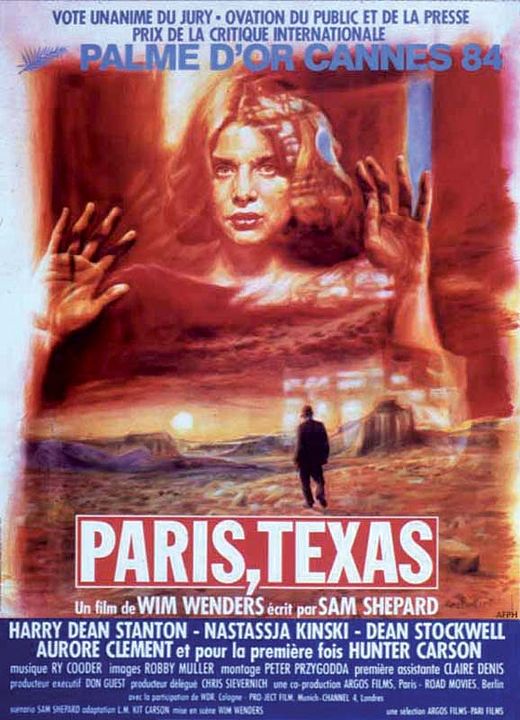 Paris, Texas : Póster