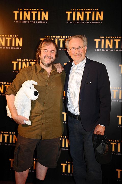 Las aventuras de Tintín - El secreto del Unicornio : Cobertura de revista Steven Spielberg, Peter Jackson