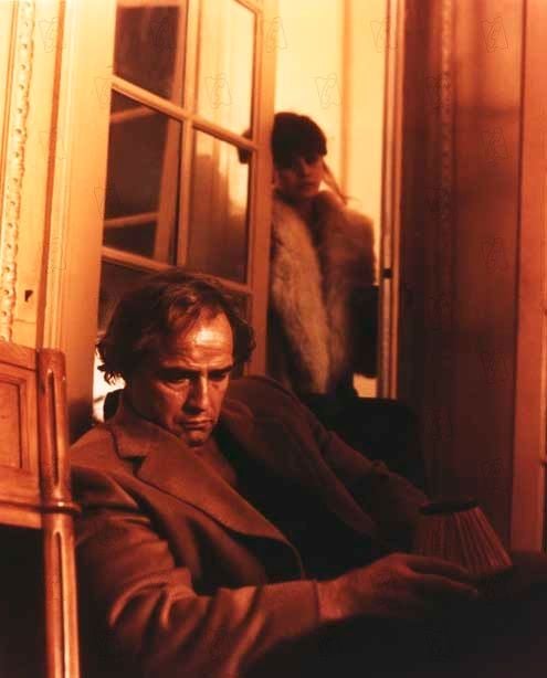 Foto Marlon Brando, Bernardo Bertolucci