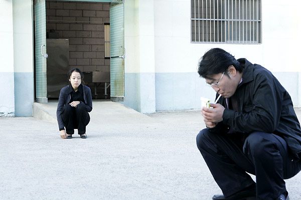 Foto Lee Chang-Dong, Song Kang-Ho, Do-Yeon Jeon