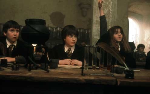Harry Potter y la piedra filosofal : Foto Emma Watson, Matthew Lewis, Daniel Radcliffe, Chris Columbus
