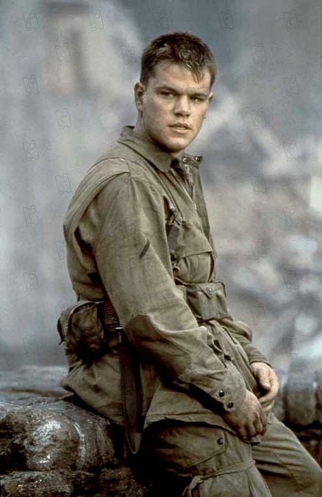 Salvando al soldado Ryan : Foto Matt Damon, Steven Spielberg