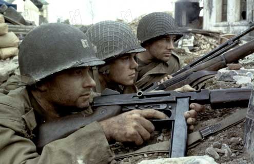 Salvando al soldado Ryan : Foto Matt Damon, Tom Hanks, Edward Burns, Steven Spielberg