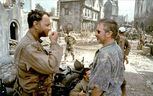 Salvando al soldado Ryan : Foto Tom Hanks, Steven Spielberg