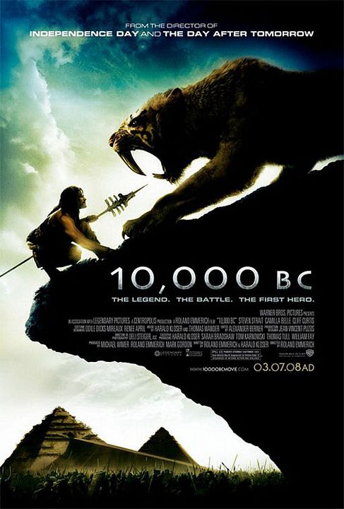 10.000 A.C. : Póster Roland Emmerich