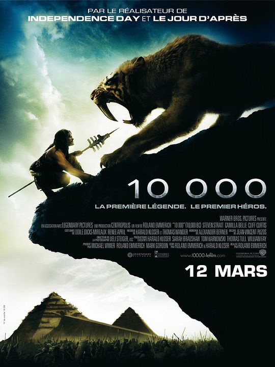 10.000 A.C. : Póster Roland Emmerich
