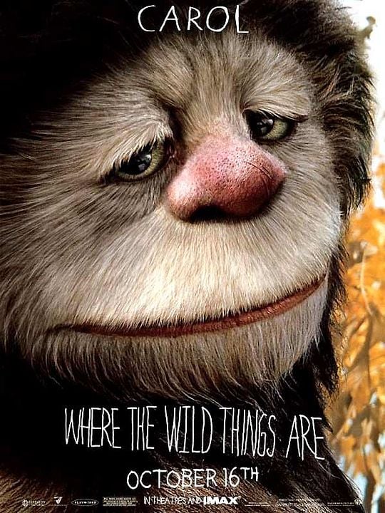 Donde viven los monstruos : Póster Spike Jonze