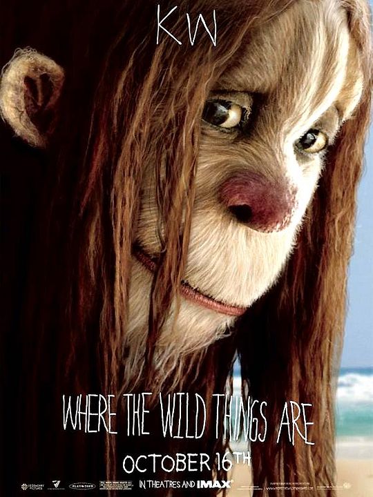 Donde viven los monstruos : Póster Spike Jonze