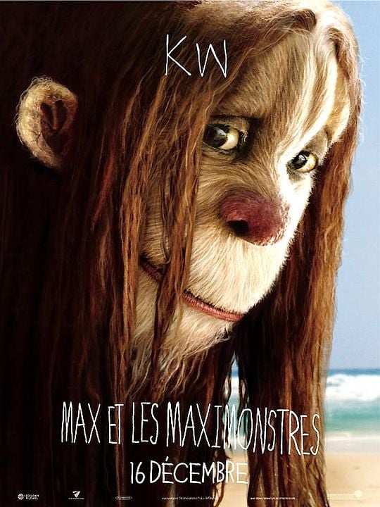 Donde viven los monstruos : Póster Spike Jonze