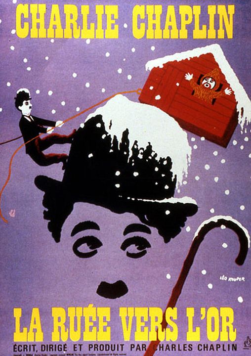 La quimera del oro : Póster