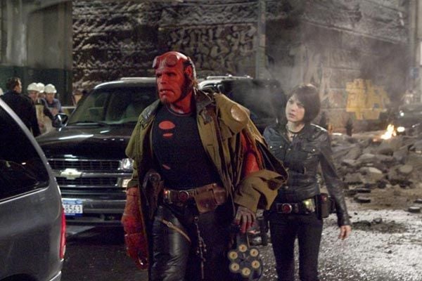 Hellboy II. El ejército dorado : Foto Ron Perlman, Selma Blair