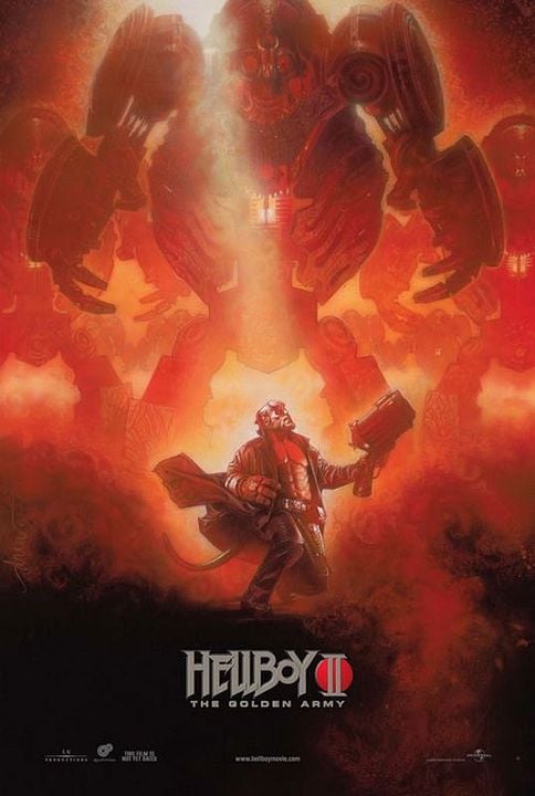 Hellboy II. El ejército dorado : Póster Mike Mignola