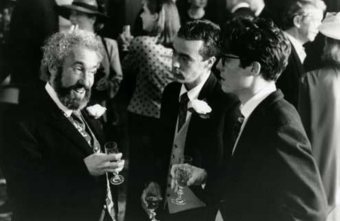 Cuatro bodas y un funeral : Foto Mike Newell, John Hannah, Hugh Grant, Simon Callow