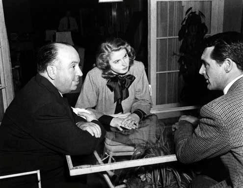 Tuyo es mi corazón : Foto Alfred Hitchcock, Ingrid Bergman