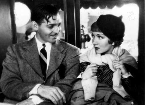 Sucedió una noche : Foto Clark Gable, Claudette Colbert, Frank Capra