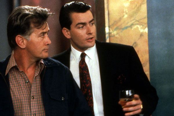 Foto Oliver Stone, Martin Sheen, Charlie Sheen